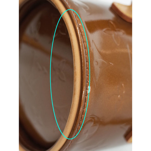 Louis Vuitton Monogram Vernis Astor Place Patent Bag Red - Picture 6 of 9